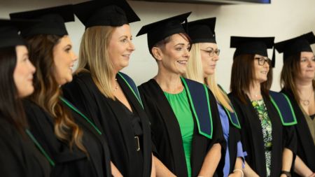 NCI Graduates posing for photo